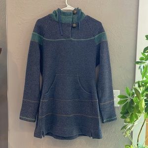 prAna Caitlyn wool blend tunic sweater L